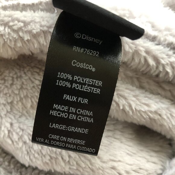 Disney Mickey Mouse Fleece Lounge Hoodie Large - Picture 10 of 10